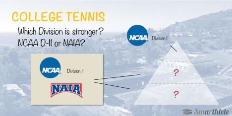 Which College Tennis Division Is Better: NCAA D-II or NAIA?